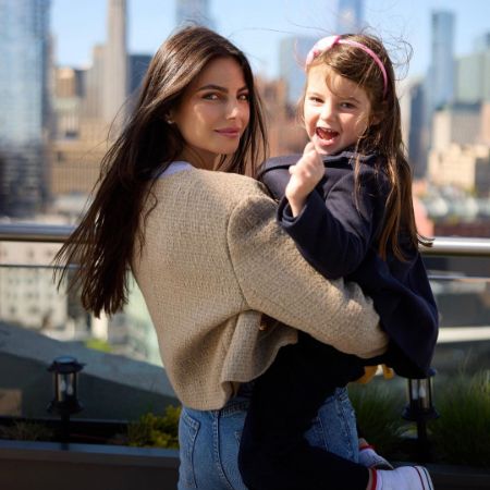 Penelope Kvyat and her mother Kelly Piquet took a picture together.